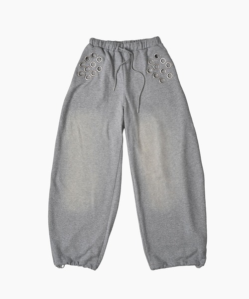EYELET LOOSE SWEAT PANTS（スウェットパンツ）｜FTW（エフティ