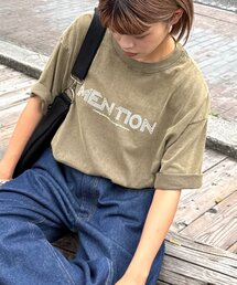CIAOPANIC TYPY | 【ユニセックス】フロストモーションロゴプリント半袖Tee(Tシャツ/カットソー)