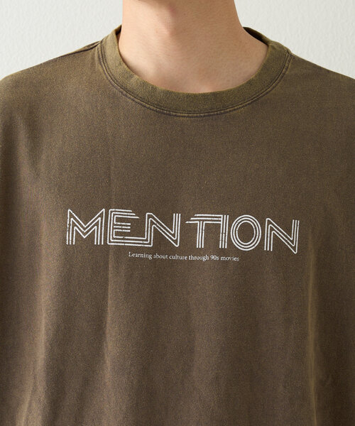 CIAOPANIC TYPY（チャオパニックティピー）の「【ユニセックス】フロストモーションロゴプリント半袖Tee（Tシャツ/カットソー・メンズ・オフホワイト/チャコールグレー/ブラック/ネイビー・LARGE/MEDIUM）」の20枚目の写真