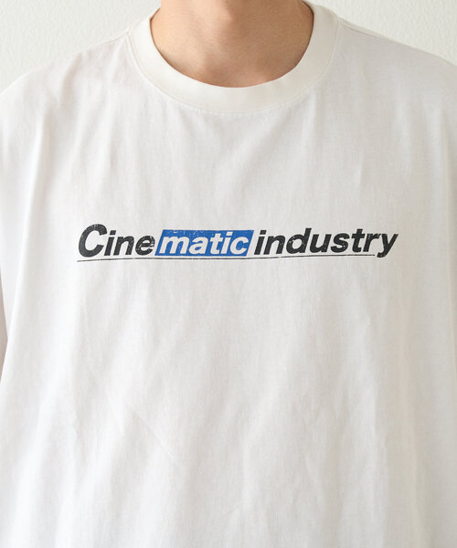 CIAOPANIC TYPY（チャオパニックティピー）の「【ユニセックス】フロストモーションロゴプリント半袖Tee（Tシャツ/カットソー・メンズ・オフホワイト/チャコールグレー/ブラック/ネイビー・LARGE/MEDIUM）」の22枚目の写真