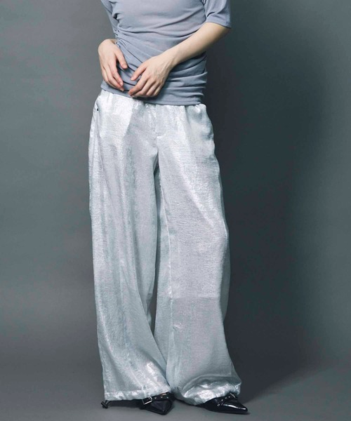 セール】【led.tokyo】SHINY JOGGER PANTS/シャイニージョガー