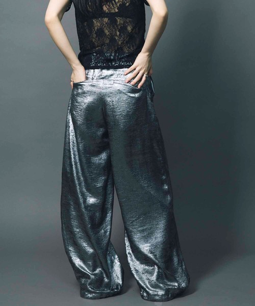 セール】【led.tokyo】SHINY JOGGER PANTS/シャイニージョガー