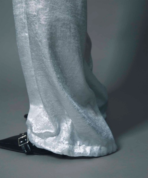 led.tokyo（レッドトウキョウ）の「【led.tokyo】SHINY JOGGER PANTS/シャイニージョガーパンツ（その他パンツ・レディース・ブラック/グレー/ホワイト・2/1）」の11枚目の写真