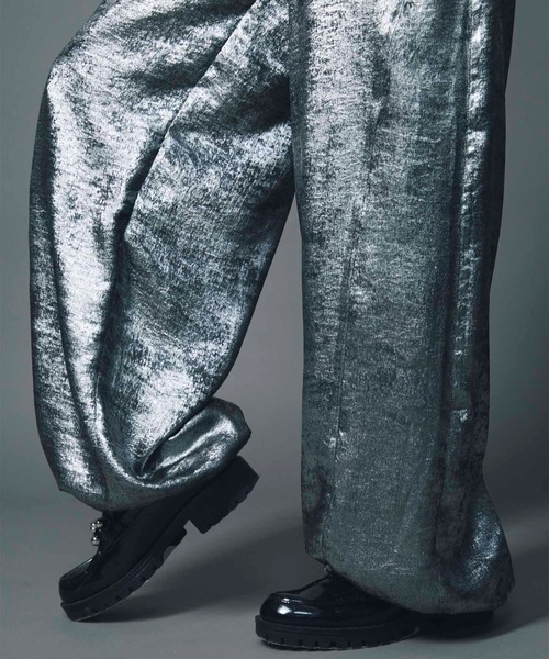 セール】【led.tokyo】SHINY JOGGER PANTS/シャイニージョガー