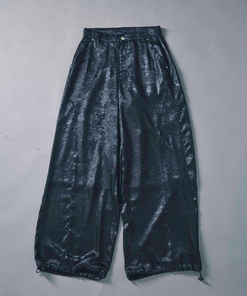 セール】【led.tokyo】SHINY JOGGER PANTS/シャイニージョガー