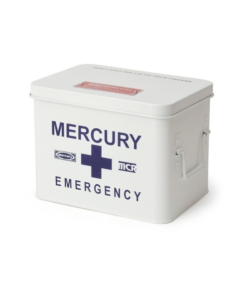MERCURY（マーキュリー）の「マーキュリー エマージェンシーボックス（収納グッズ・レディース・ブラック/カーキ/ホワイト/レッド・XXXS）」の2枚目の写真
