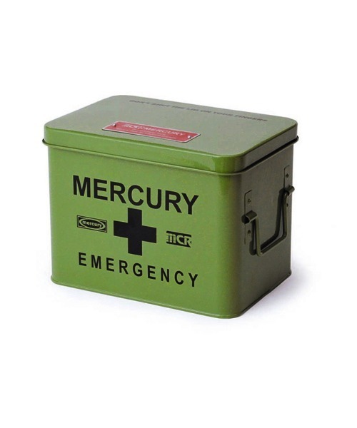 MERCURY（マーキュリー）の「マーキュリー エマージェンシーボックス（収納グッズ・レディース・ブラック/カーキ/ホワイト/レッド・XXXS）」の3枚目の写真
