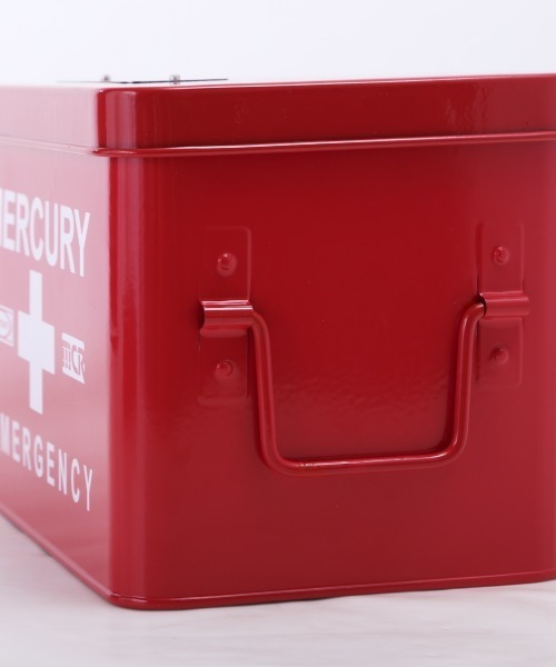 MERCURY（マーキュリー）の「マーキュリー エマージェンシーボックス（収納グッズ・レディース・ブラック/カーキ/ホワイト/レッド・XXXS）」の5枚目の写真