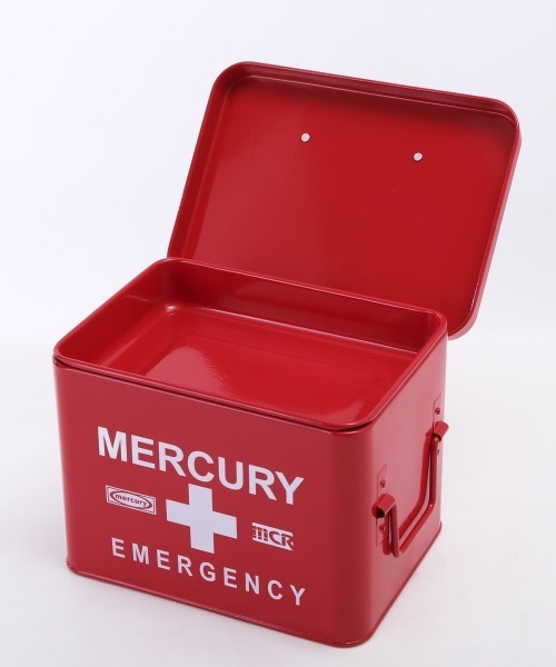 MERCURY（マーキュリー）の「マーキュリー エマージェンシーボックス（収納グッズ・レディース・ブラック/カーキ/ホワイト/レッド・XXXS）」の10枚目の写真