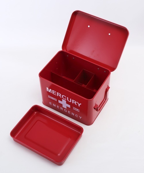 MERCURY（マーキュリー）の「マーキュリー エマージェンシーボックス（収納グッズ・レディース・ブラック/カーキ/ホワイト/レッド・XXXS）」の11枚目の写真