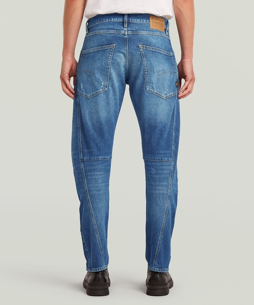 G-STAR（ジースター）の「CONTOR 3D SLIM JEANS/立体裁断スリムテーパードジーンズ（デニムパンツ・メンズ・インディゴブルー・28/30/29/30/30/30/31/30/32/30/33/30/34/30）」の7枚目の写真