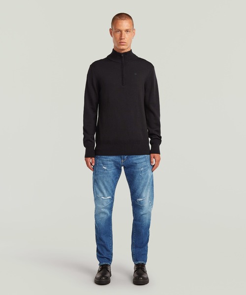 G-STAR（ジースター）の「CONTOR 3D SLIM JEANS/立体裁断スリムテーパードジーンズ（デニムパンツ・メンズ・インディゴブルー・28/30/29/30/30/30/31/30/32/30/33/30/34/30）」の3枚目の写真