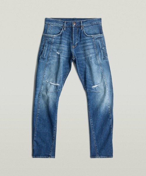 G-STAR（ジースター）の「CONTOR 3D SLIM JEANS/立体裁断スリムテーパードジーンズ（デニムパンツ・メンズ・インディゴブルー・28/30/29/30/30/30/31/30/32/30/33/30/34/30）」の6枚目の写真