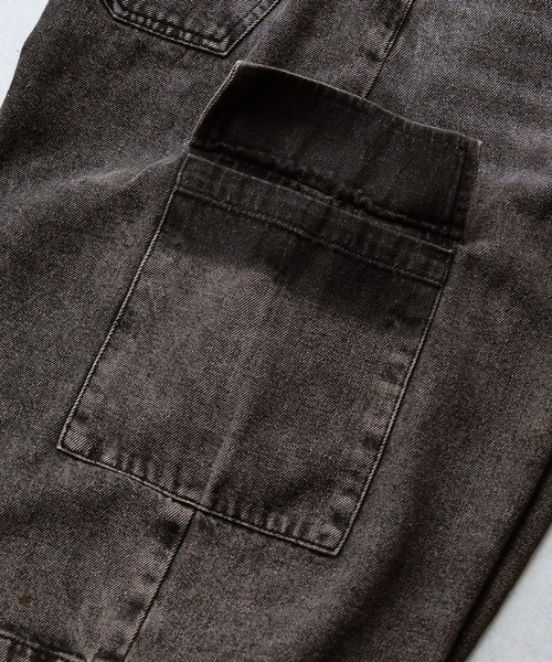 tiptop（ティップトップ）の「カーゴデニムハーフパンツ（カーゴパンツ・レディース・ダークブルー/ブラック/カーキ・FREE）」の15枚目の写真