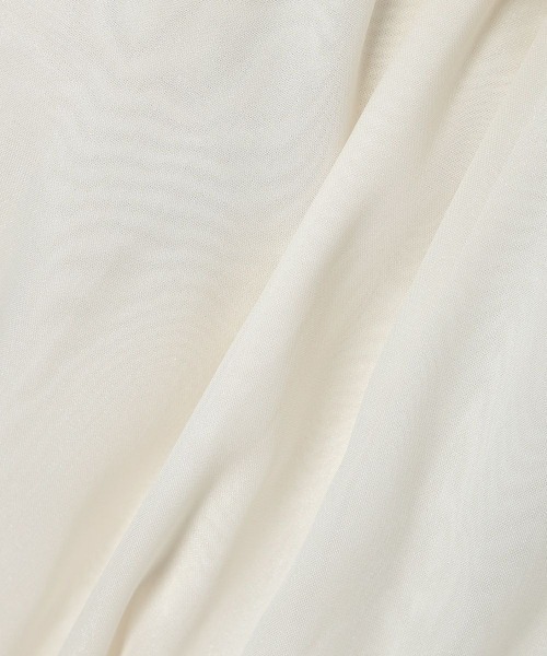 F i.n.t（フィント）の「シアーオフショルフリルプルオーバーブラウス　夏服（シャツ/ブラウス・レディース・ブルーグレー/ライトピンク/アイボリー/ミント・FREE）」の13枚目の写真