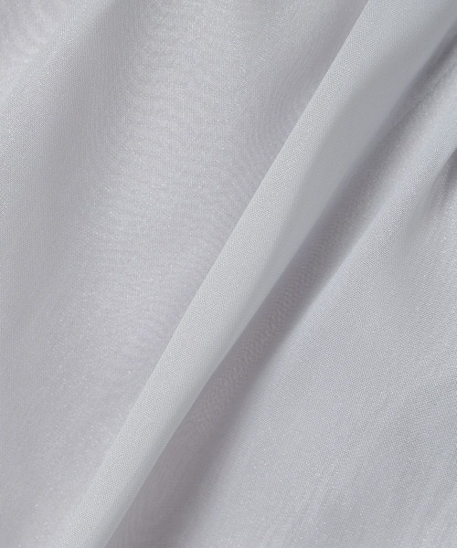 F i.n.t（フィント）の「シアーオフショルフリルプルオーバーブラウス　夏服（シャツ/ブラウス・レディース・ブルーグレー/ライトピンク/アイボリー/ミント・FREE）」の10枚目の写真