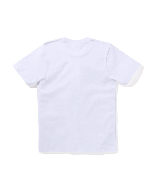 A BATHING APE(アベイシングエイプ)の「1ST CAMO COLLEGE TEE(Tシャツ/カットソー・レディース・ブラック×グリーン/ホワイト系その他7/ホワイト×グリーン/ホワイト×イエロー/ブラック×イエロー/ブラック系その他7・MEDIUM/X-SMALL/XX-SMALL/SMALL)」の7枚目の写真