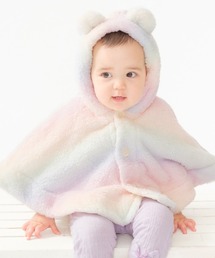 kids zoo（キッズズー）の「動物ボアケープ（ポンチョ）」