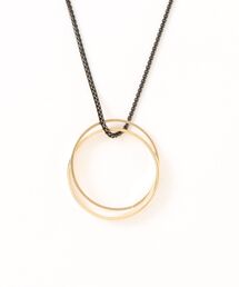 ginger and sprout（ジンジャーアンドスプラウト）の「Wリングネックレス（ネックレス）」