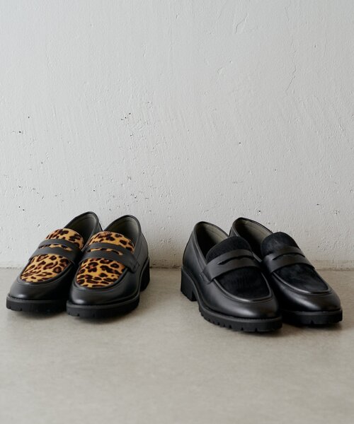 Lui's(ルイス)の「ボリュームソールローファー(ローファー・レディース・ブラック/ブラック系その他・23.5/24.5)」の9枚目の写真