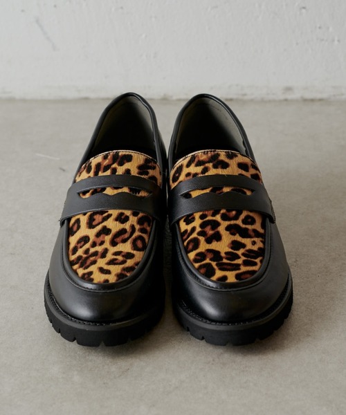 Lui's(ルイス)の「ボリュームソールローファー(ローファー・レディース・ブラック/ブラック系その他・23.5/24.5)」の7枚目の写真