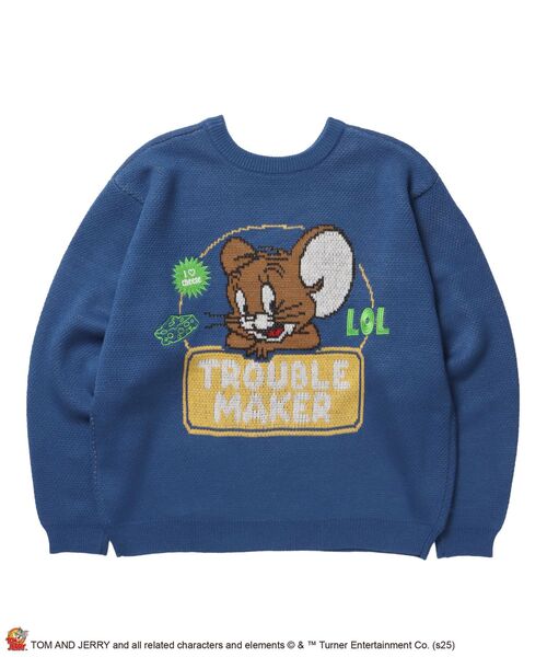 SEQUENZ（シークエンズ）】TJ TROUBLE MAKER KNIT / トムとジェリー