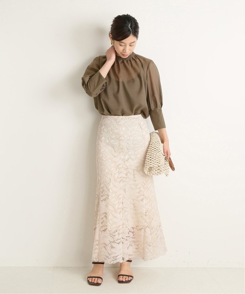 IENA購入　TAN  スカート　ベージュ　未使用 セール/ブランド古着】ロングスカート（スカート）｜VERMEIL par