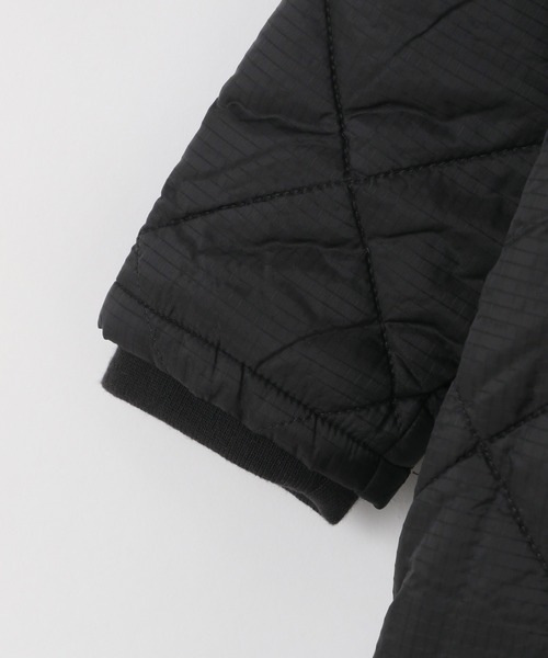 LOWRYS FARM(ローリーズファーム)の「BIGカラーキルティングコート 497249(ダウンジャケット/コート・キッズ・ブラック/カーキ/アイボリー・110cm/120cm/130cm/140cm/150cm)」の5枚目の写真