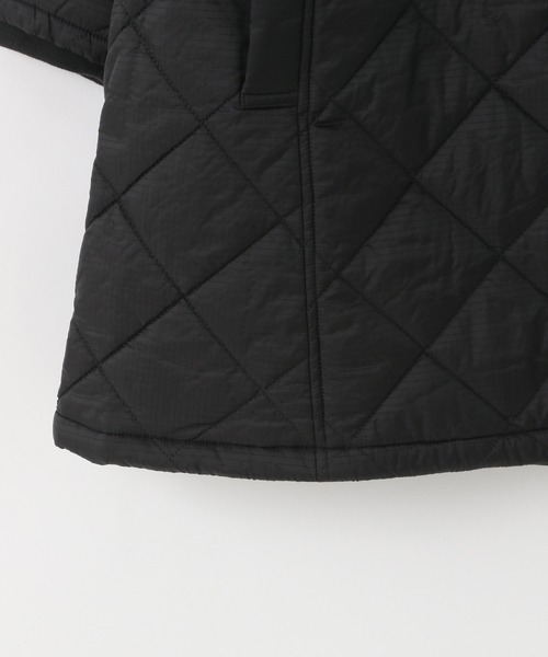 LOWRYS FARM(ローリーズファーム)の「BIGカラーキルティングコート 497249(ダウンジャケット/コート・キッズ・ブラック/カーキ/アイボリー・110cm/120cm/130cm/140cm/150cm)」の7枚目の写真