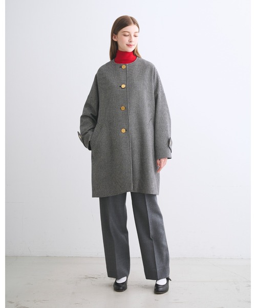 Traditional Weatherwear（トラディショナルウェザーウェア）の「MALTON N/C（ステンカラーコート・レディース・ブラウン系その他/ブラック系その他・30/34/32）」の2枚目の写真