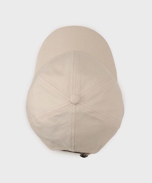 OPAQUE.CLIP（オペークドットクリップ）の「ロゴキャップ（キャップ・レディース・チャコールグレー/ライトベージュ/ブラック・00）」の6枚目の写真