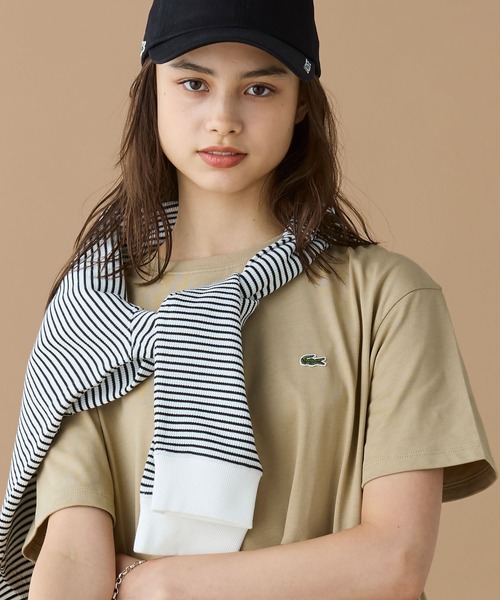 LACOSTE（ラコステ）の「ティアード切り替え コットンドレス マキシ丈 ワンピース（ワンピース・レディース・ベージュ/ネイビー/グリーン・34/38/36/40）」の9枚目の写真
