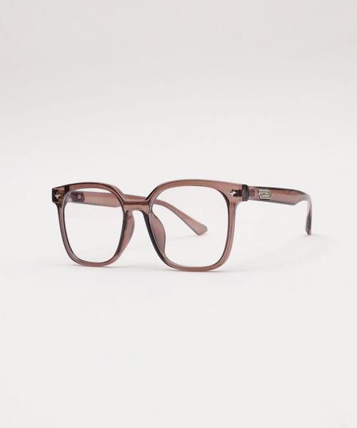 WEGO(ウィゴー)の「WEGO/モチーフウェリントンアアイウェア(サングラス・レディース・ブラウン/ブラック・FREE)」の1枚目の写真