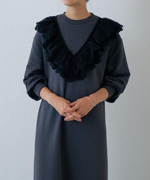 セール】タムレース裏毛ワンピース（ワンピース）｜BEARDSLEY