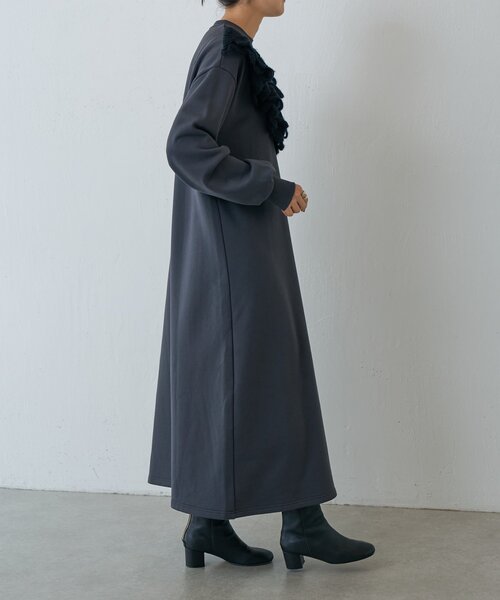 セール】タムレース裏毛ワンピース（ワンピース）｜BEARDSLEY