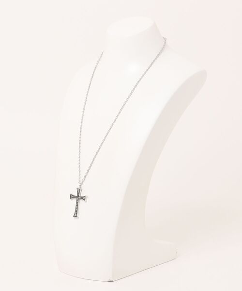 Figments（フィグメンツ）の「アンティーククロスネックレス（ネックレス・レディース・シルバー・FREE）」の6枚目の写真