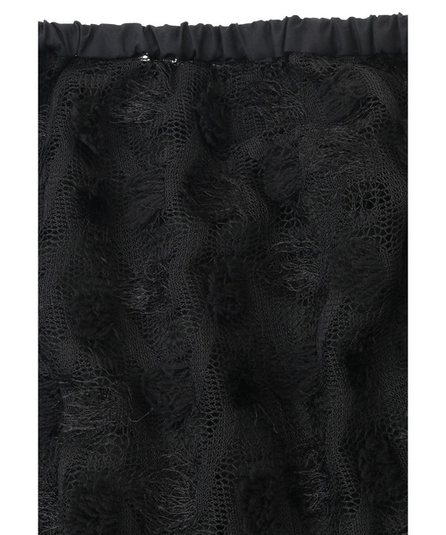 near.nippon.(ニアーニッポン)の「<near.nippon (ニアー ニッポン)>ポップコーンレースドロストスカート(スカート・レディース・ブラック系その他3・38)」の9枚目の写真