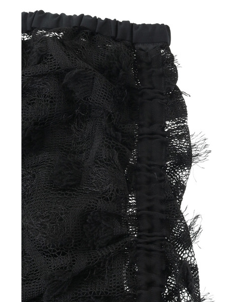 near.nippon.(ニアーニッポン)の「<near.nippon (ニアー ニッポン)>ポップコーンレースドロストスカート(スカート・レディース・ブラック系その他3・38)」の11枚目の写真
