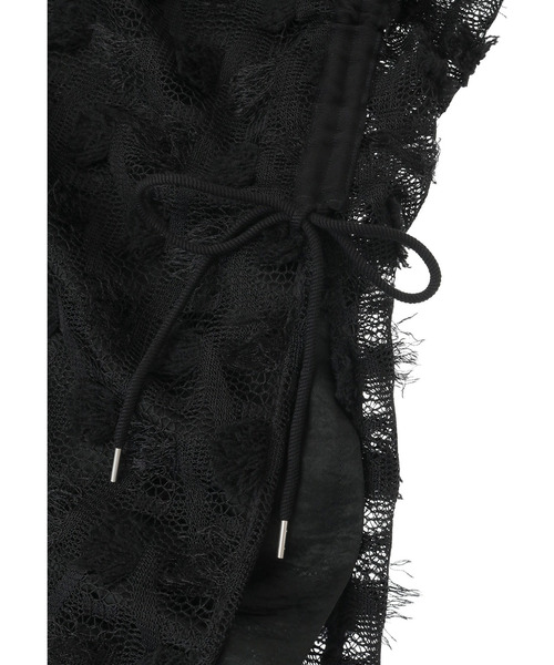 near.nippon.(ニアーニッポン)の「<near.nippon (ニアー ニッポン)>ポップコーンレースドロストスカート(スカート・レディース・ブラック系その他3・38)」の12枚目の写真