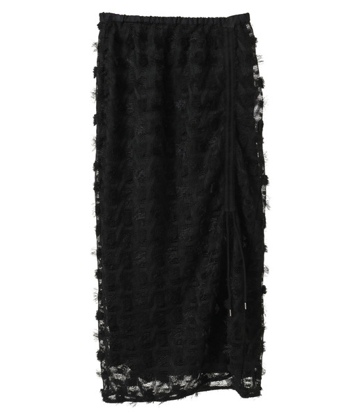 near.nippon.(ニアーニッポン)の「<near.nippon (ニアー ニッポン)>ポップコーンレースドロストスカート(スカート・レディース・ブラック系その他3・38)」の14枚目の写真