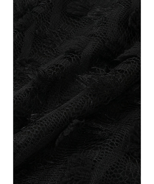 near.nippon.(ニアーニッポン)の「<near.nippon (ニアー ニッポン)>ポップコーンレースドロストスカート(スカート・レディース・ブラック系その他3・38)」の16枚目の写真