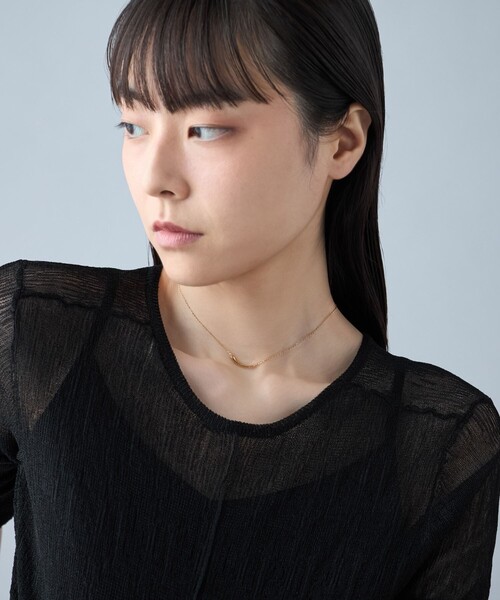 ミニマル] ネックレス カーブ（ネックレス）｜Jouete（ジュエッテ）の