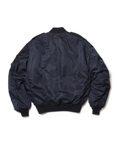 MR.OLIVE（ミスターオリーブ）の「MR.OLIVE ミスターオリーブ / MILITARY NYLON L-2 FLIGHT JACKET ミリタリーナイロンL-2フライトジャケット / M253136（MA-1・メンズ・グリーン/ネイビー・SMALL/MEDIUM/LARGE）」の14枚目の写真