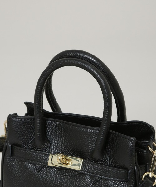 【極美品】AULENTTI ウエストバッグ ターンロック AULENTTI / 2WAY レザー ボストンバッグ