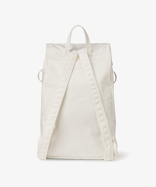 aeae（エーイーエーイー）の「FLAP COVER BACKPACK（バックパック/リュック・レディース・ホワイト/パープル・FREE）」の4枚目の写真