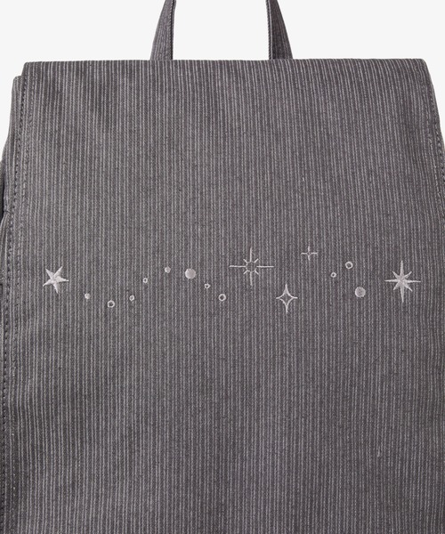 aeae（エーイーエーイー）の「FLAP COVER BACKPACK（バックパック/リュック・レディース・ホワイト/パープル・FREE）」の12枚目の写真