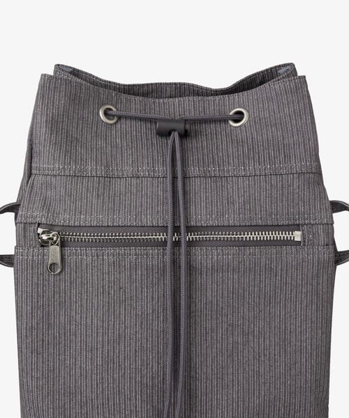 aeae（エーイーエーイー）の「FLAP COVER BACKPACK（バックパック/リュック・レディース・ホワイト/パープル・FREE）」の15枚目の写真