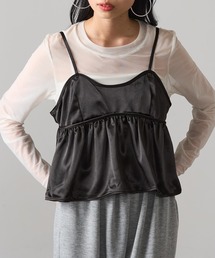 【MAGASIN DE MODE Onjna】サテン ビスチェキャミソール DTK