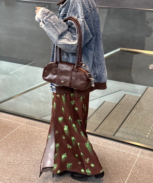 RIB MIX DENIM BLOUSON（デニムジャケット）｜Ameri（アメリ）の