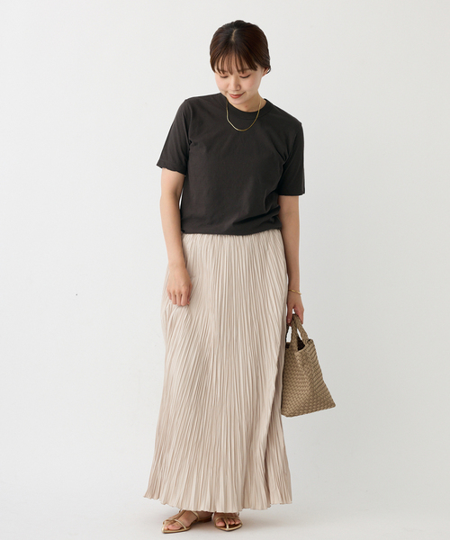 セール】《追加》ATON/エイトン 別注 FRESCA SINGLE JERSEY Tシャツ（T